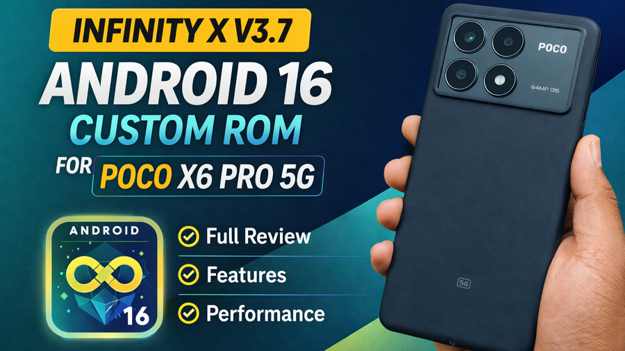Infinity X 3.7 for Poco X6 Pro 5G